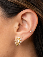 Bracha Cypress Pearl Stud Earring