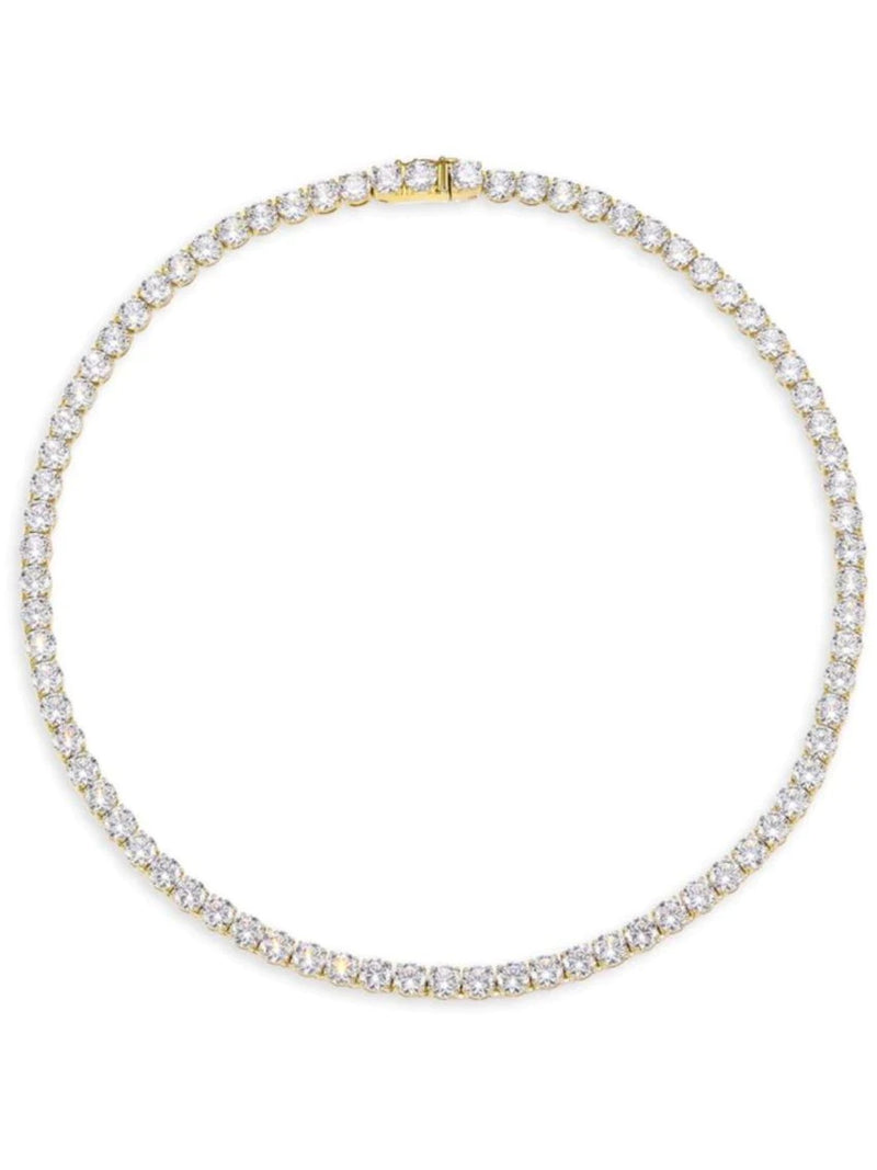 Karla Tennis Necklace | Gold 18"