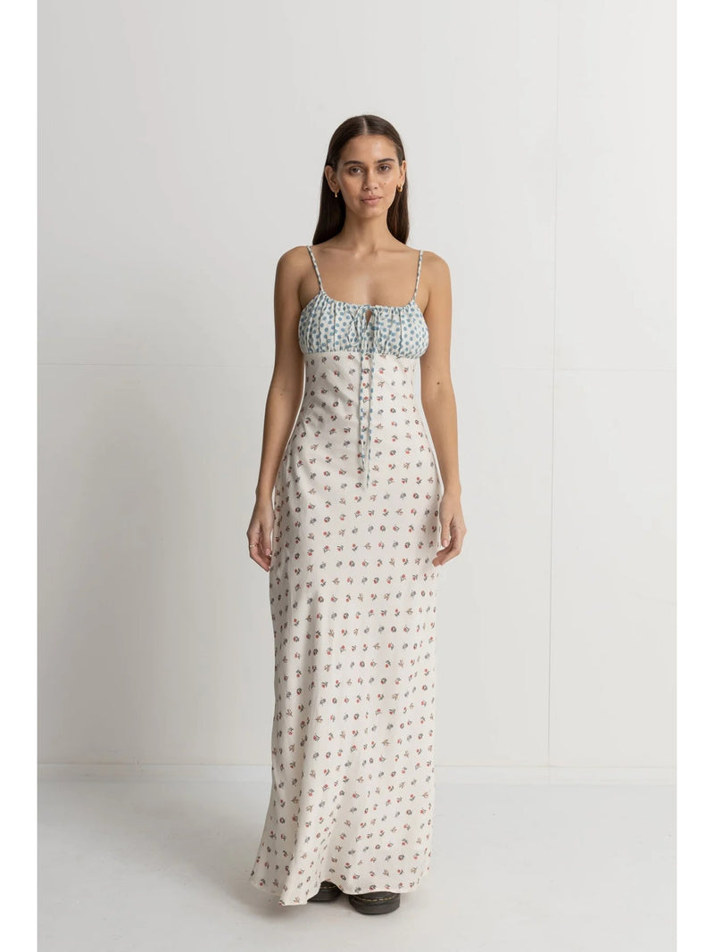 Harlow Floral Gathered Maxi Dress