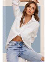 Maple Classic Oversized Button Down Shirt